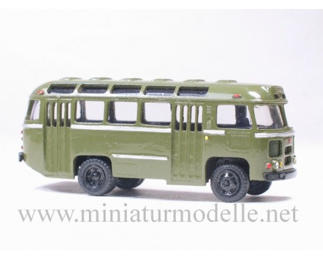 H0 1:87 PAZ 672 bus military, small batches model