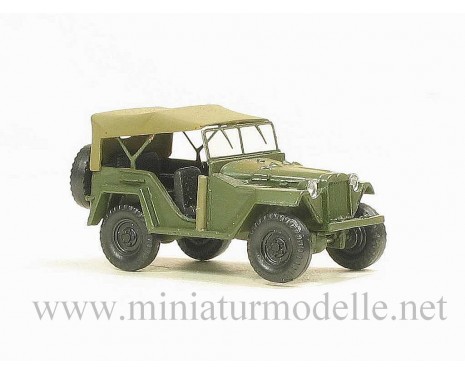 H0 1:87 GAZ 67 B closed, military, small batches model