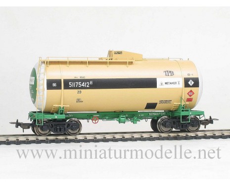 1:87 H0 Tank wagon mod. 15-1610 for transport methanol of the RZD livery, era 5, small lot model