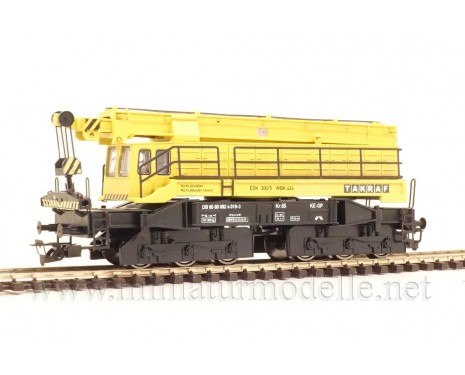 1:120 TT 4233 EDK 300 / 5 Takraf railroad crane of the DB livery, era 5