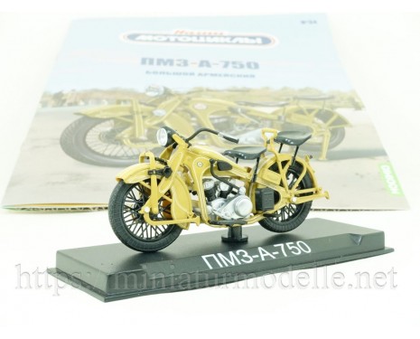 1:24 PMZ A 750 motorcycle with magazine #34