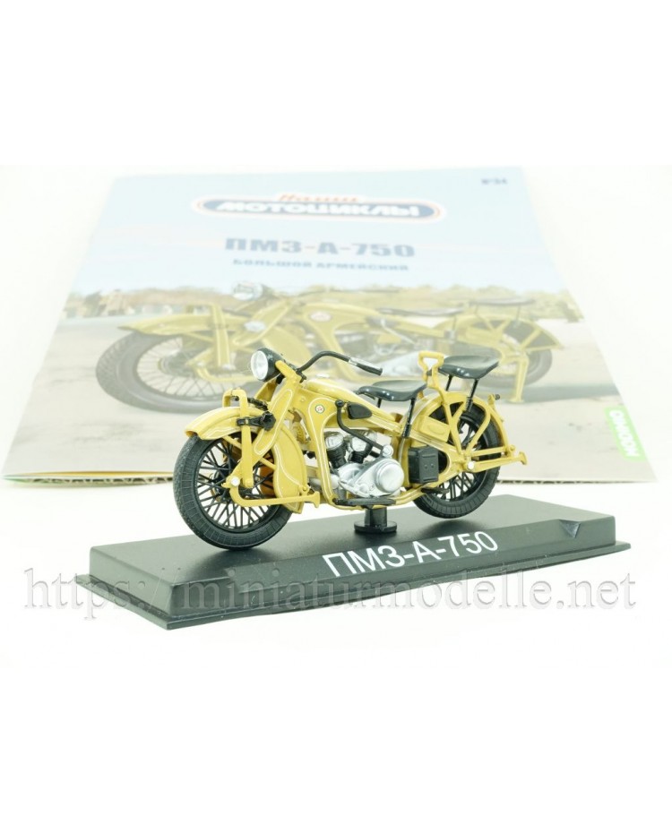 1:24 PMZ A 750 motorcycle with magazine #34