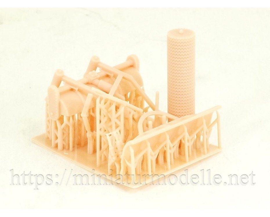 H0 1:87 Sweeper attachments for Busch Belarus tractor, conversion kit,  Other by https://miniaturmodelle.net