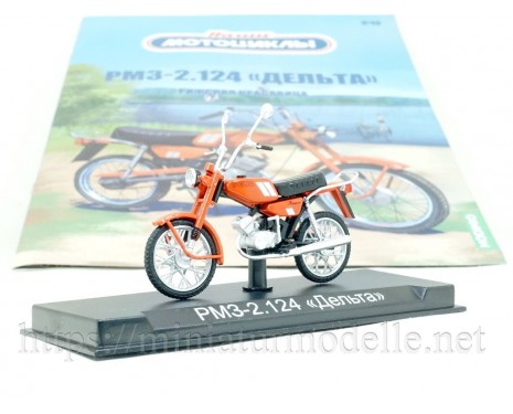 1:24 RMZ-2.124 Delta moped with magazine #48
