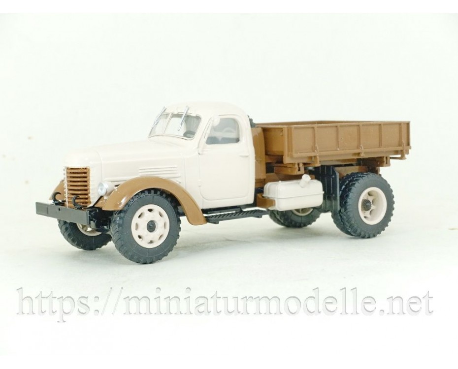 1:43 KAZ 600 V Zweiseitkipper mit Zeitschrift #95, LG095, Modimio Collections by https://miniaturmodelle.net