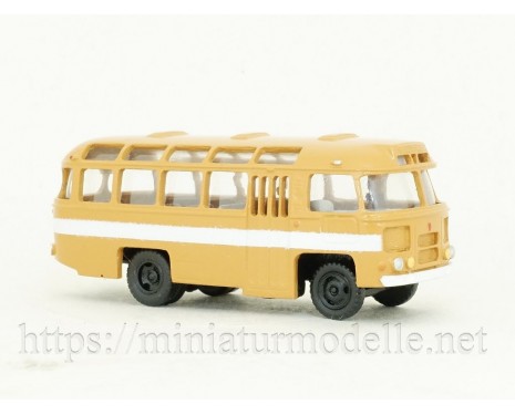 H0 1:87 PAZ 3201 bus civil, small lot model
