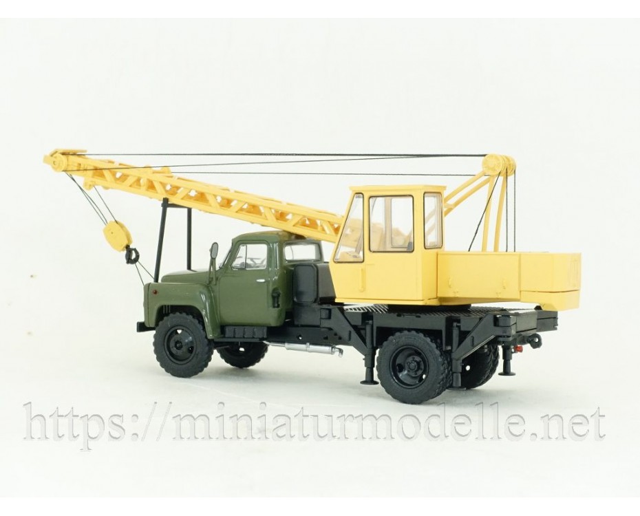 1:43 GAZ 53 Autodrehkran KS 1562B,  Auto History - Aist by https://miniaturmodelle.net