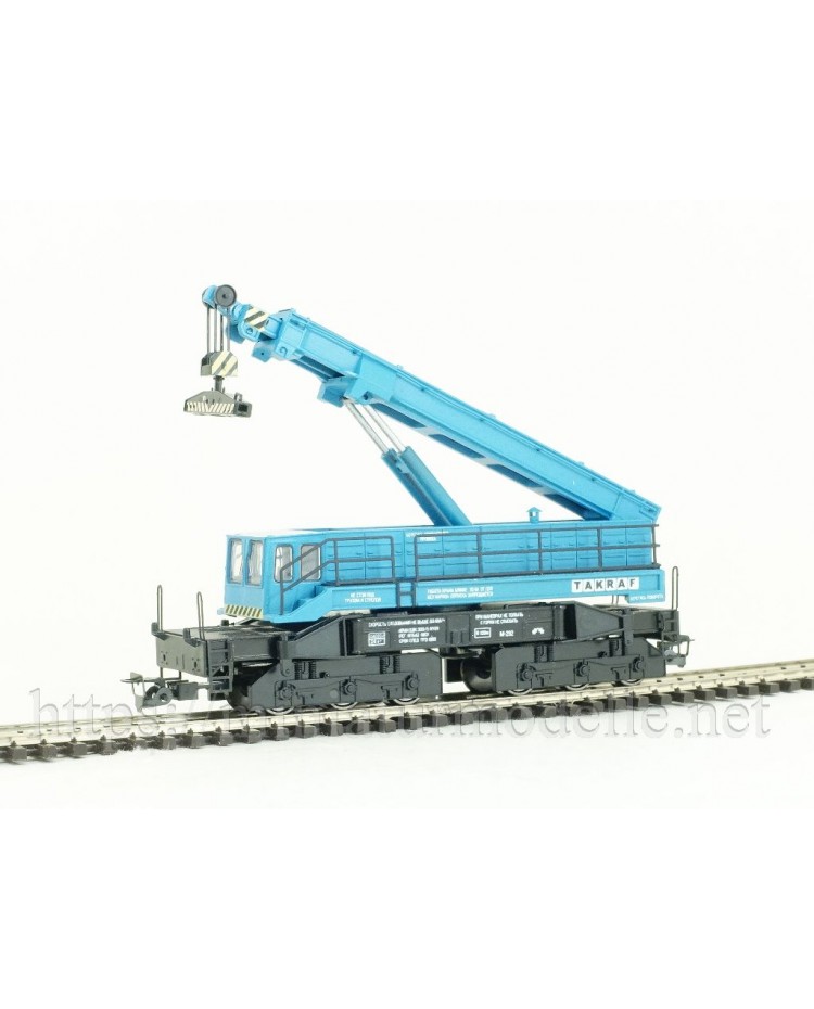 1:120 TT 4230 EDK 300 / 5 Takraf Eisenbahndrehkran der CCCP, 4. Epoche
