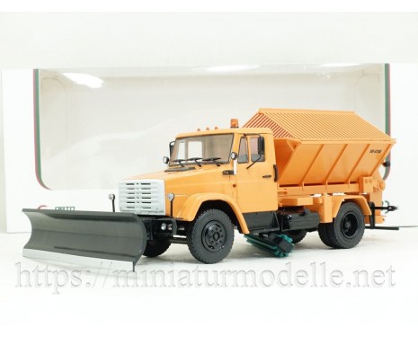 1:43 ZIL 4333 Schneepflug mit Sandstreuerssm KO-829A
