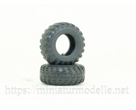 1:43 KRAZ 255 / 260 tyres set (8 pcs.)
