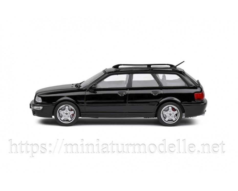 1:43 Audi Avant RS2 1995 brillant black, S4310103, Solido by https://miniaturmodelle.net