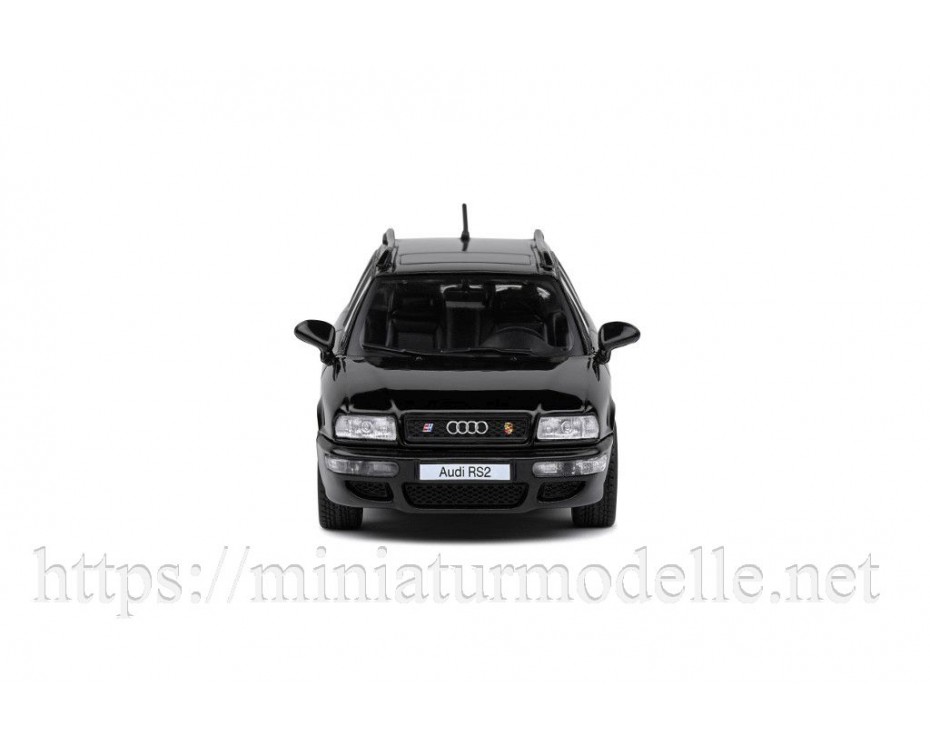 1:43 Audi Avant RS2 1995 brillant black, S4310103, Solido by https://miniaturmodelle.net