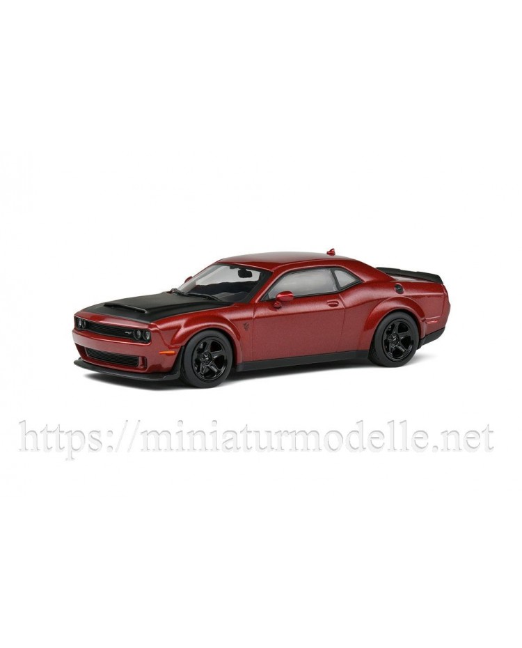 1:43 Dodge Challenger 2018 SRT Demon V8 6.2L, red