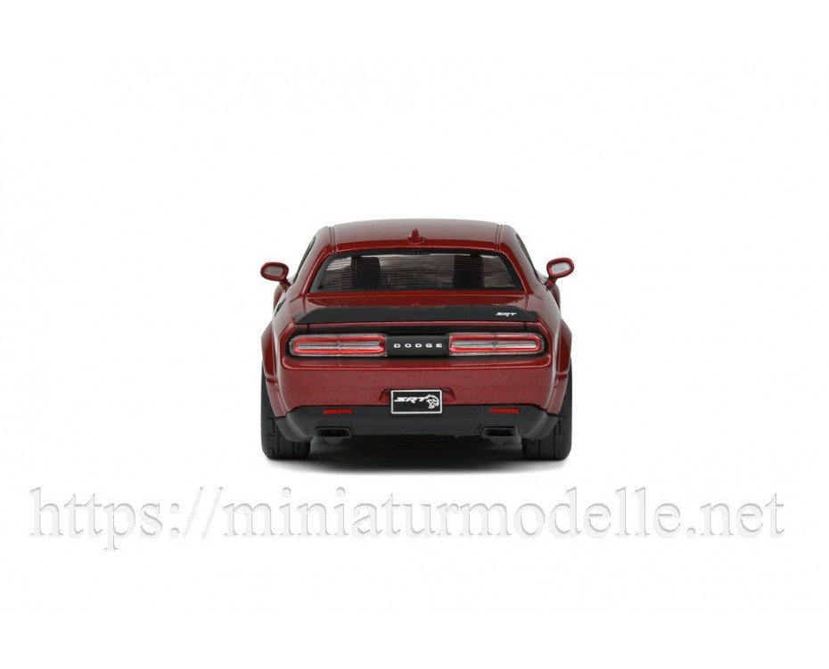 1:43 Dodge Challenger 2018 SRT Demon V8 6.2L, S4310304, Solido by https://miniaturmodelle.net