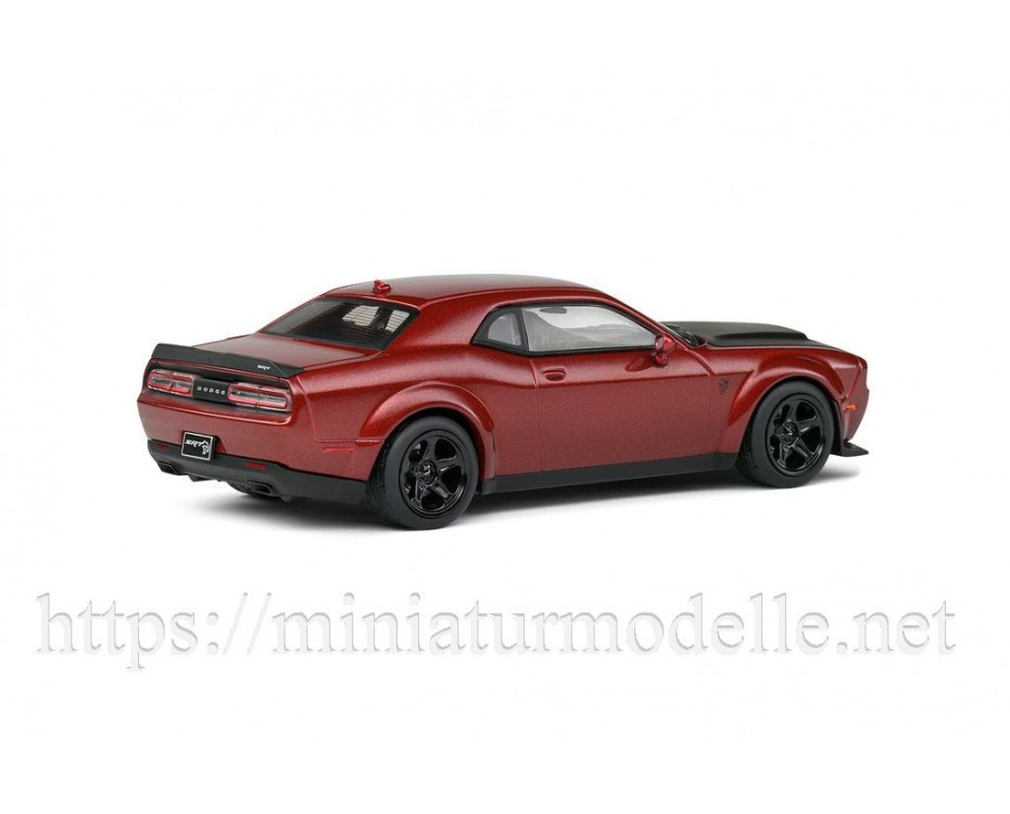 1:43 Dodge Challenger 2018 SRT Demon V8 6.2L, S4310304, Solido by https://miniaturmodelle.net