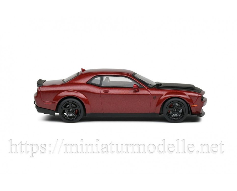 1:43 Dodge Challenger 2018 SRT Demon V8 6.2L, S4310304, Solido by https://miniaturmodelle.net