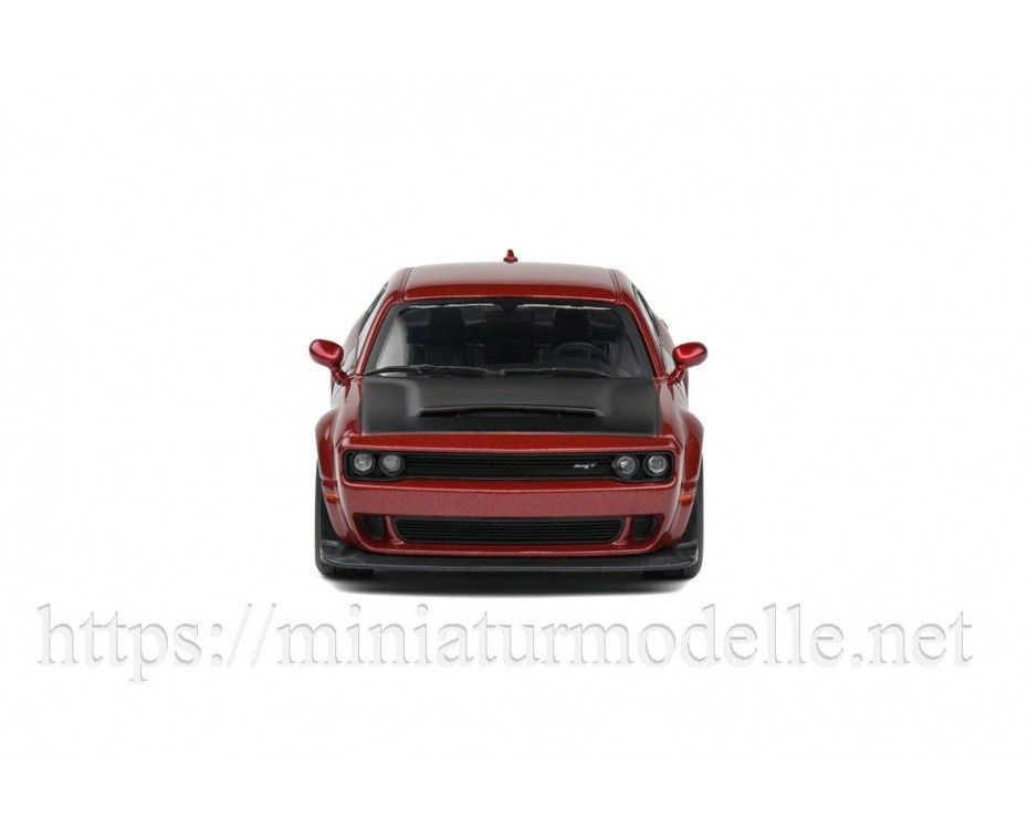 1:43 Dodge Challenger 2018 SRT Demon V8 6.2L, S4310304, Solido by https://miniaturmodelle.net