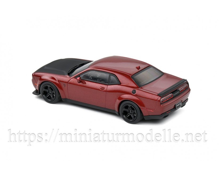 1:43 Dodge Challenger 2018 SRT Demon V8 6.2L, S4310304, Solido by https://miniaturmodelle.net
