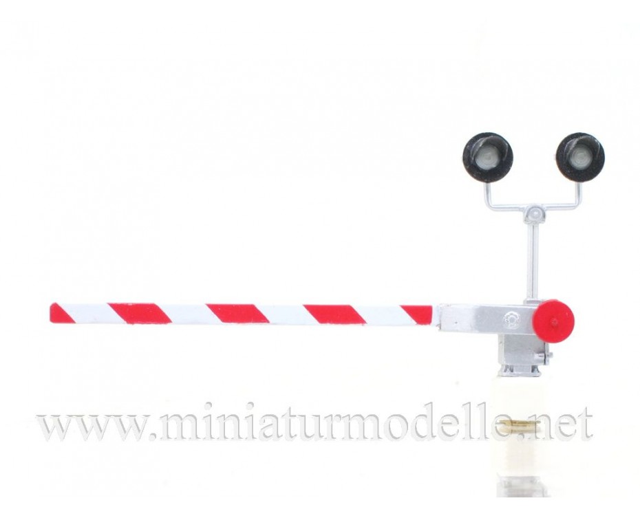 1:87 H0 Protected level crossing with warning lights 2 pieces, small batches model,  Svettofor by https://miniaturmodelle.net