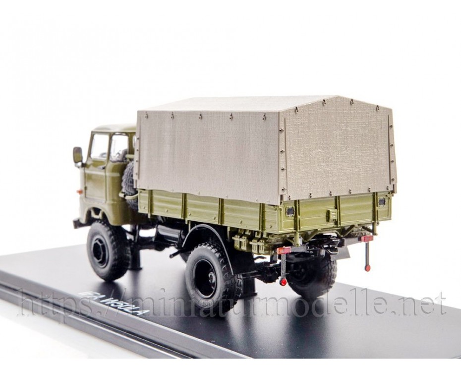 1:43 IFA W50 LA load platform with canvas top, military, SSM1467, Start Scale Models - SSM by www.miniaturmodelle.net