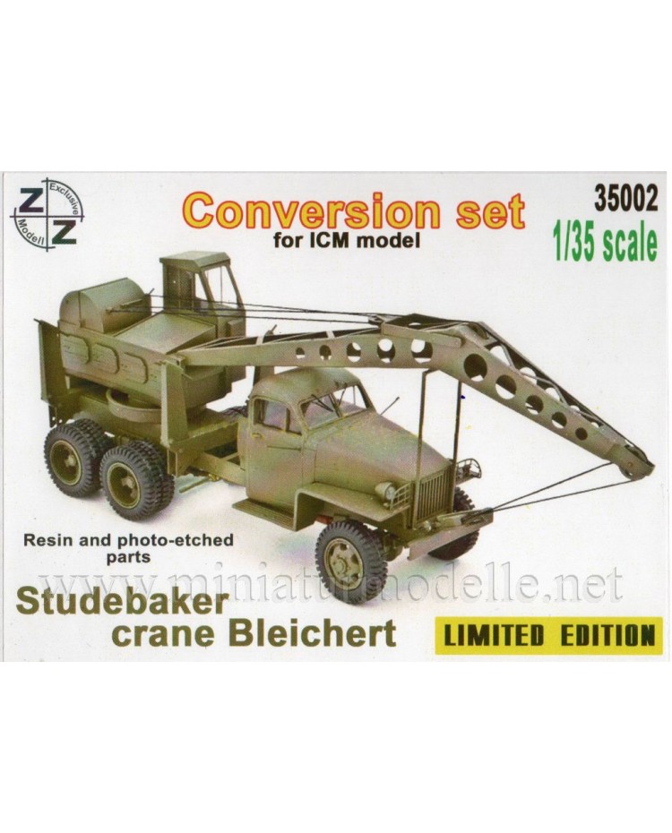 1:35 Studebaker US 6 Crane Bleichert, small batches conversion kit
