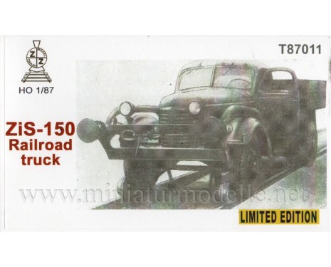 1:87 H0 ZIS 150 railroad truck, small batches kit