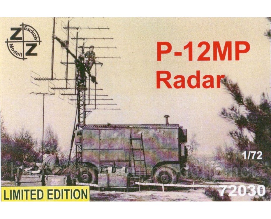 1:72 P-12MP Radar, Kleinserien Bausatz, 72030, Z&Z Exclusive Modell by https://miniaturmodelle.net