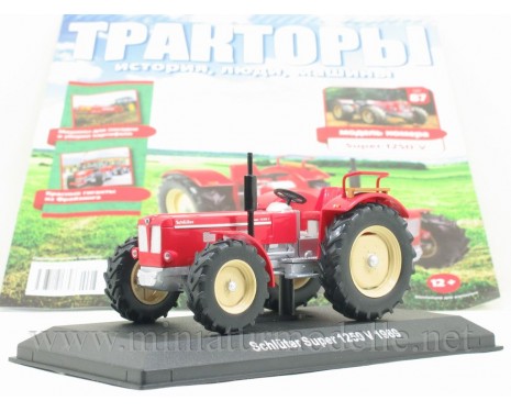 1:43 Schluter Super 1250 V (1969) Tractor with magazine #87