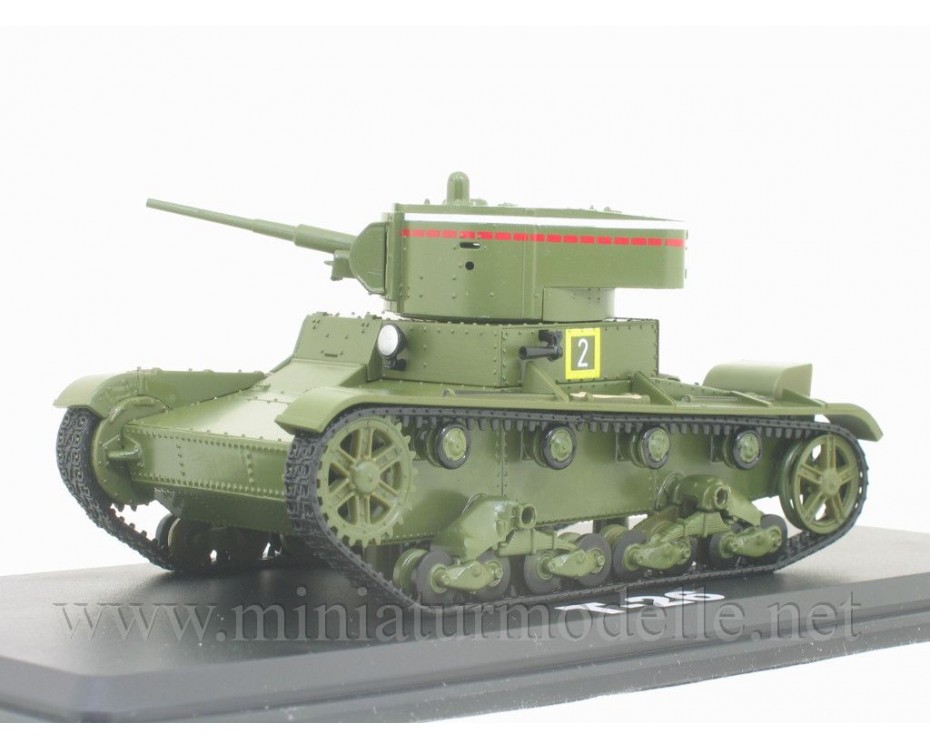 1:43 T 26 (1933) sowjetischer Panzer ohne Zeitschrift #5, NT05, Modimio Collections by https://miniaturmodelle.net