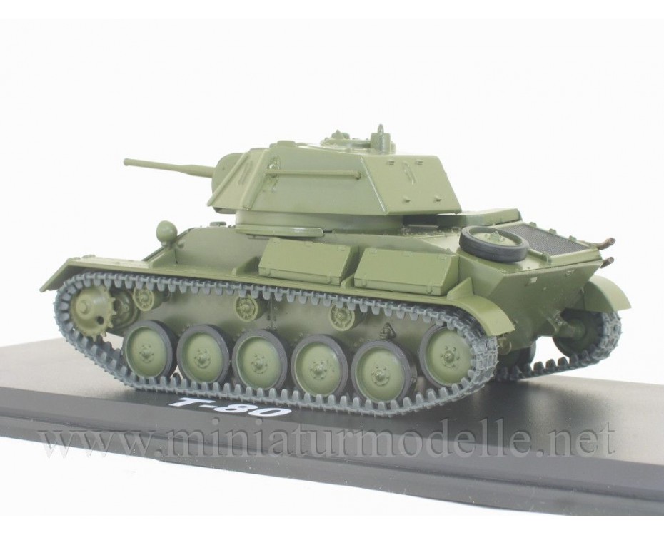 1:43 T 80 (1942) light tank with magazine #45, NT045, Modimio Collections by https://miniaturmodelle.net