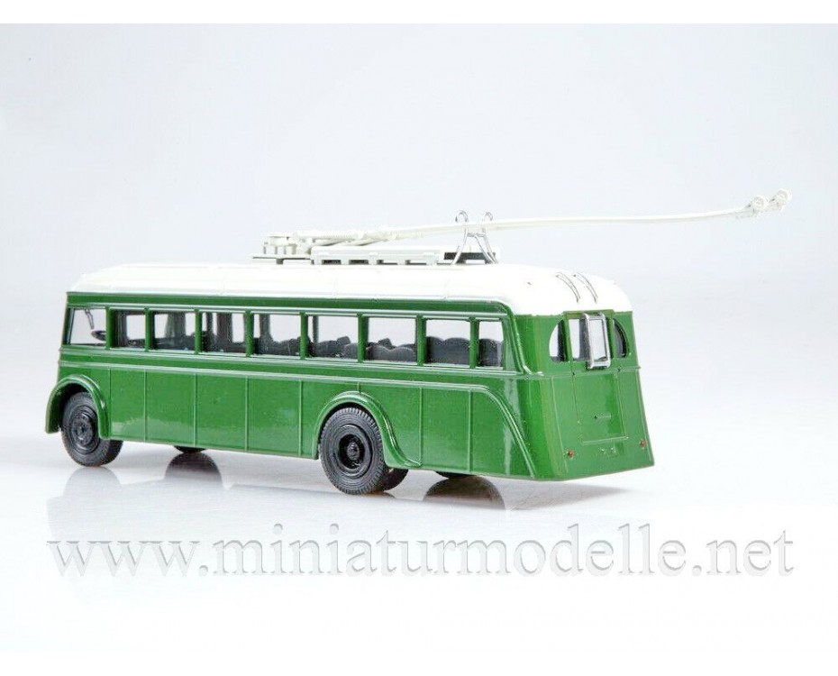 1:43 JaTB 1 Oberleitungsbus mit Zeitschrift #14, NA014, Modimio Collections by https://miniaturmodelle.net