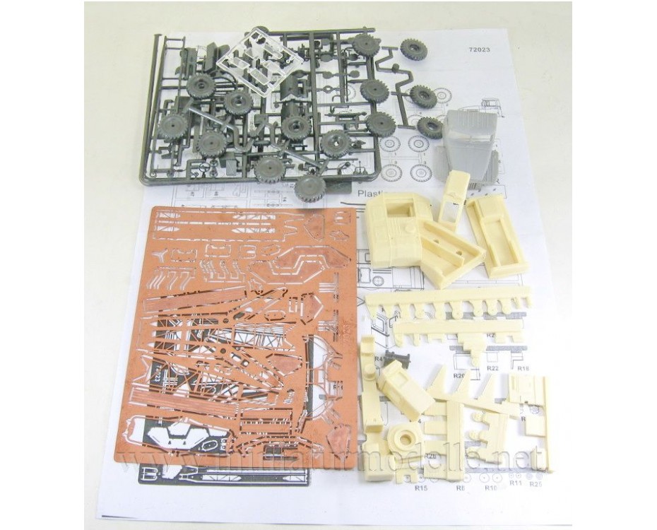 1:72 URAL 4320 Krane 8T210, Bausatz, Kleinserien, 72023, Z&Z Exclusive Modell by https://miniaturmodelle.net
