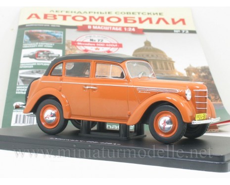 1:24 Moskvitch 400 - 420 A with magazine #72