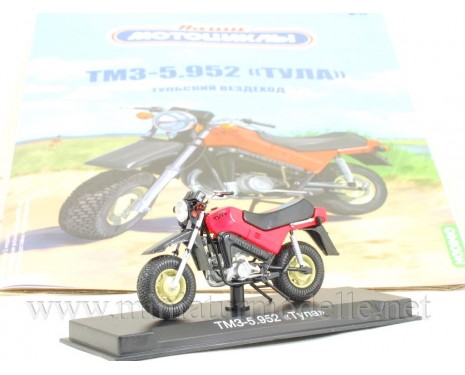 1:24 TMZ 5.952 Tula Motorcycle with magazine #17