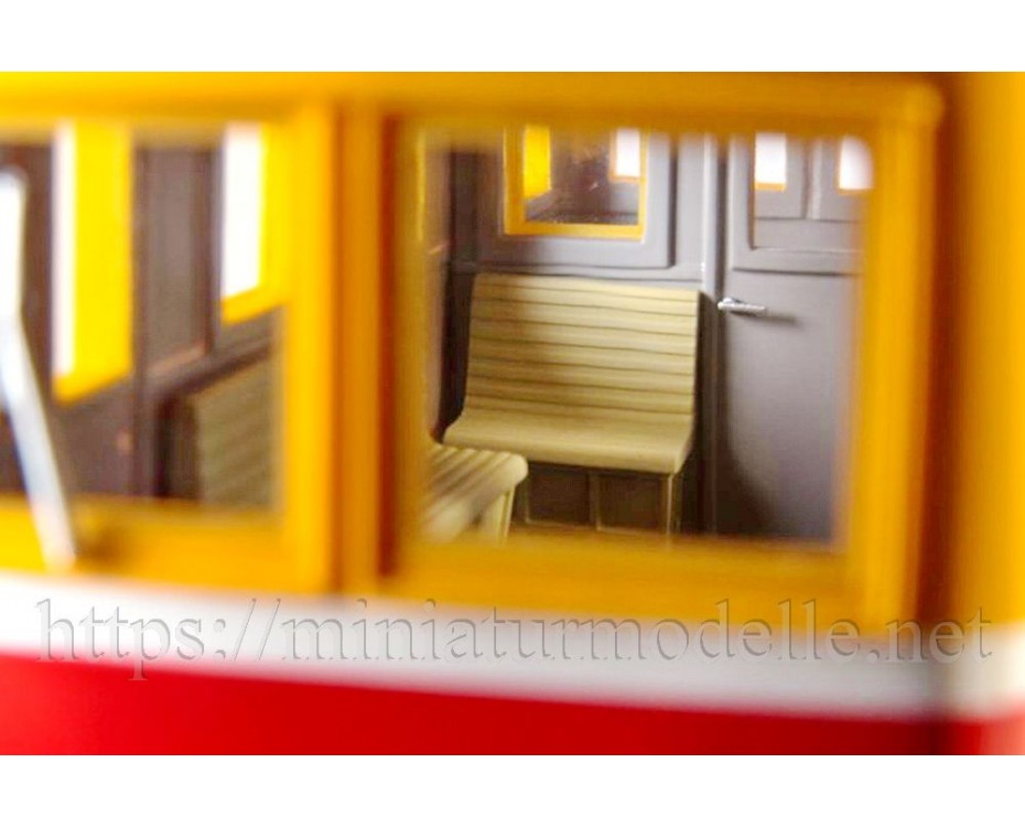 1:43 AS1A Dieseltriebwagen der RZD, 5. Epoche, Standmodelle, Kleinserien, 0074MP, ModelPro by https://miniaturmodelle.net