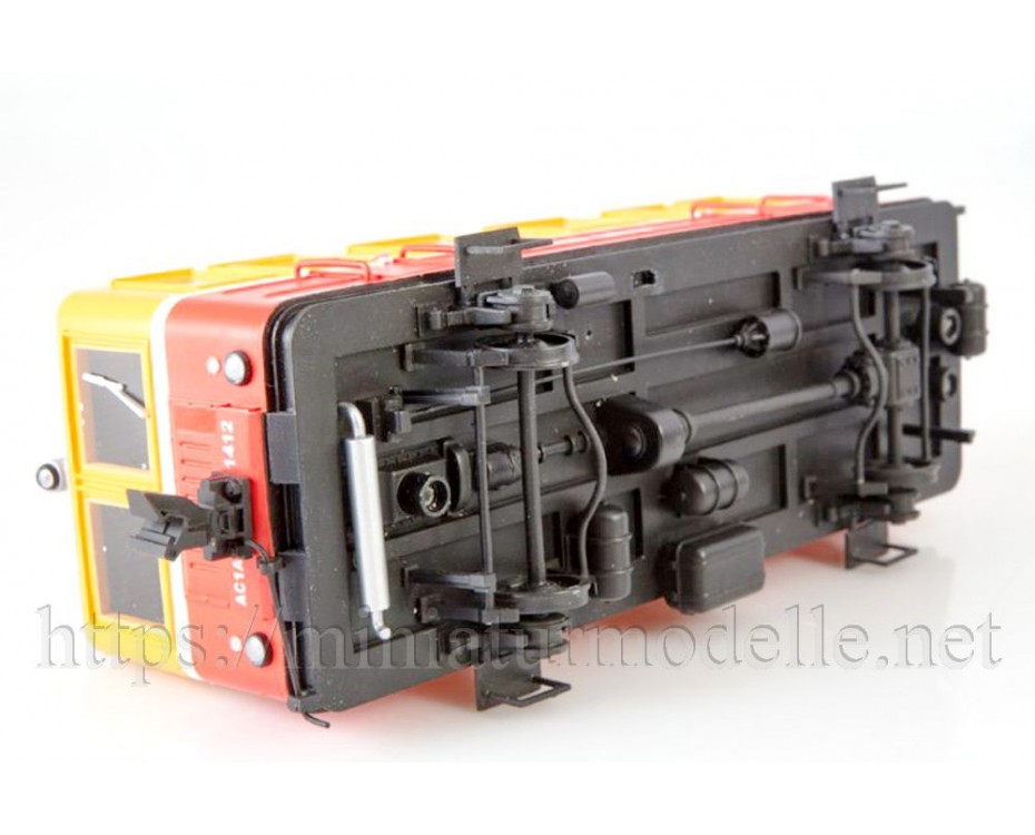 1:43 AS1A Dieseltriebwagen der RZD, 5. Epoche, Standmodelle, Kleinserien, 0074MP, ModelPro by https://miniaturmodelle.net