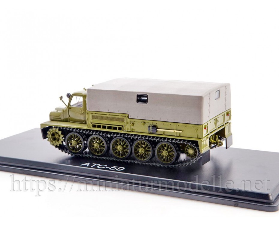 1:43 ATS 59 Artilleriezugmittel mittel, Militär, SSM3042, Start Scale Models - SSM by https://miniaturmodelle.net