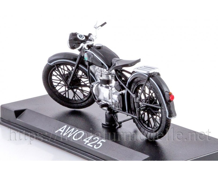 1:24 Simson AWO 425 motorcycle with magazine #60, NM60, Modimio Collections by https://miniaturmodelle.net