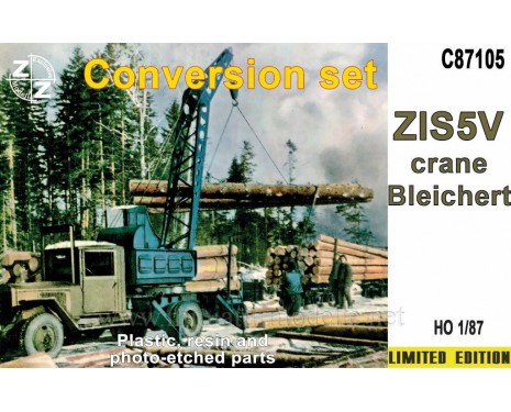 H0 1:87 ZIS 5 V Crane Bleichert, small batches conversion kit