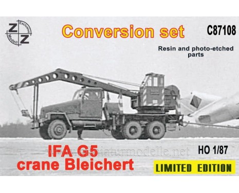 H0 1:87 IFA G5 Crane Bleichert, small batches conversion kit