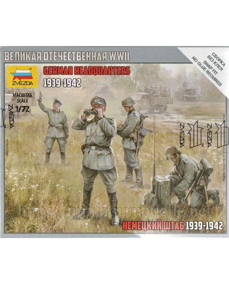 1:72 Hauptstab deutscher 1939 - 1942, Bausatz