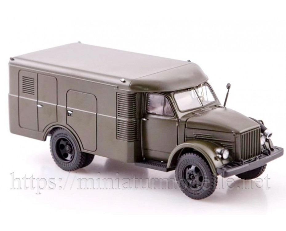 1:43 GAZ 51 Mobile Vorkonditionierungseinheiten für Flugzeuge APK 1713MP, Militär, Kleinserien, 0041MP, ModelPro by https://miniaturmodelle.net