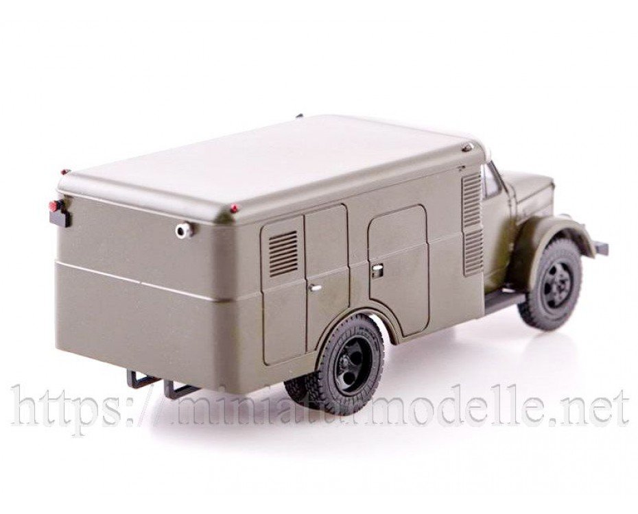 1:43 GAZ 51 Mobile Vorkonditionierungseinheiten für Flugzeuge APK 1713MP, Militär, Kleinserien, 0041MP, ModelPro by https://miniaturmodelle.net