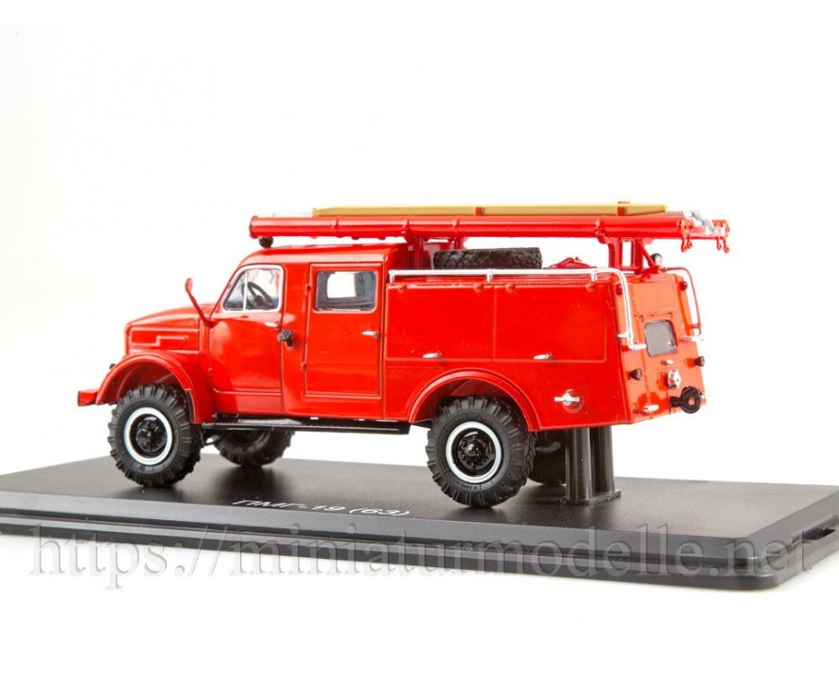 1:43 GAZ 63 Tanklöschfahrzeuge PMG-19, SSM1438, Start Scale Models - SSM by https://miniaturmodelle.net