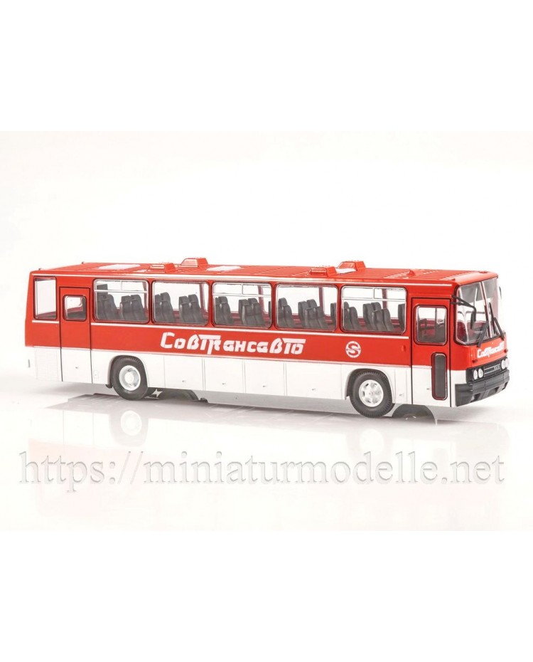 1:43 Ikarus 250.59 Sovtransavto Reisebus mit Zeitschrift #18, Neuauflage