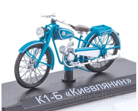 1:24 K1B Kievian Motorcycle with magazine #62