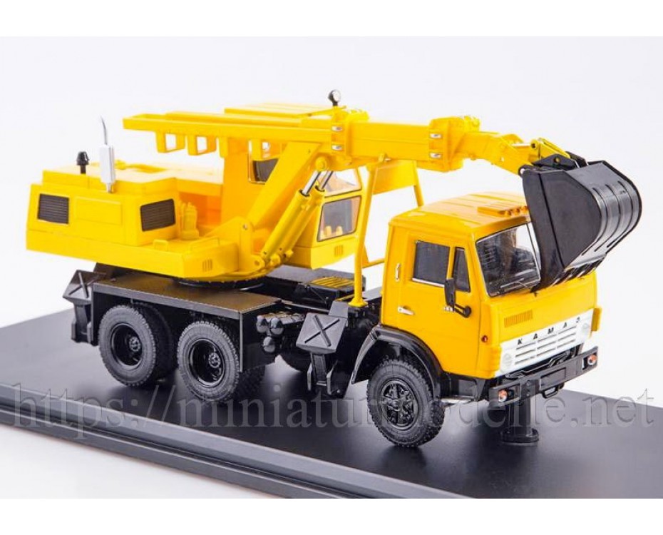 1:43 KAMAZ 5511 Mobilbagger EO 3532, SSM1531, Start Scale Models - SSM by https://miniaturmodelle.net