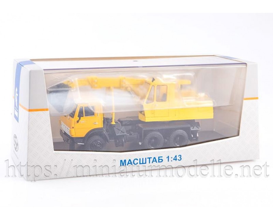 1:43 KAMAZ 5511 Mobilbagger EO 3532, SSM1531, Start Scale Models - SSM by https://miniaturmodelle.net