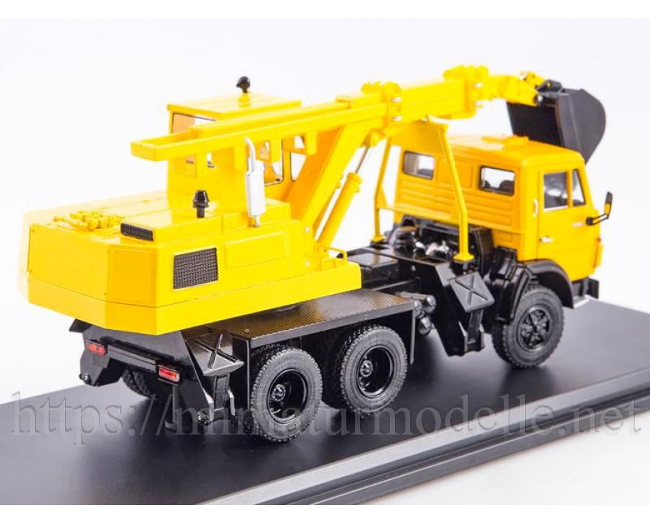 1:43 KAMAZ 5511 Mobilbagger EO 3532, SSM1531, Start Scale Models - SSM by https://miniaturmodelle.net