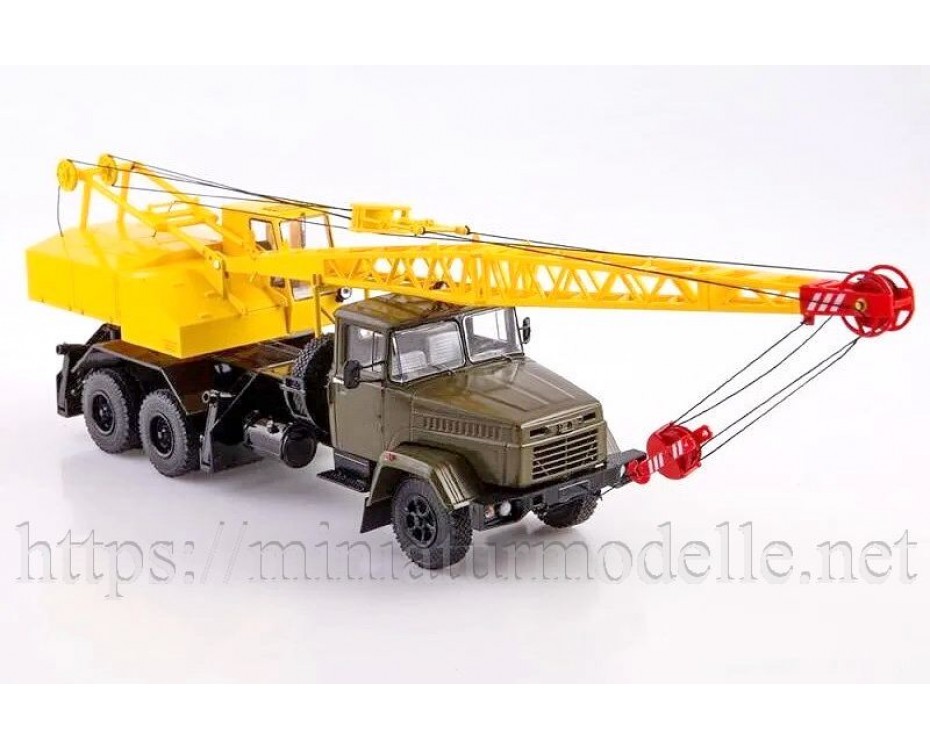 1:43 KRAZ 250 Autodrehkran KS 4561, SSM1551, Start Scale Models - SSM by https://miniaturmodelle.net